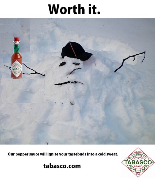 Tabasco Metaphorical Ad